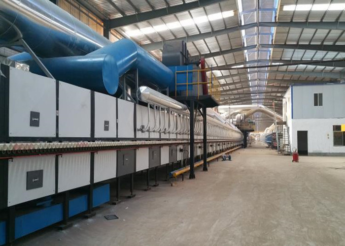 Roller Type Electric Ceramic Roller Kiln , Ceramic Tile Kiln Heat Treatment