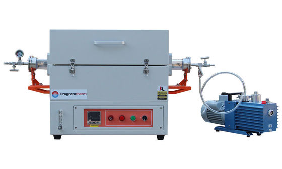 Electric Heated Quartz Tube Furnace Split Tube Furnace Up To 1200 Degree