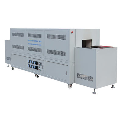 Mesh Belt Conveyor Drying Furnace Up To 500C With SCR Power Silicon Controlled