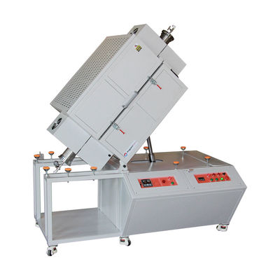 1200C Large Vertical Rotary Single Zone Tube Furnace With OD300mm Metal Tube
