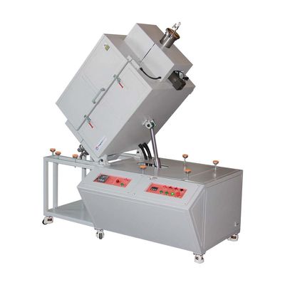 1200C Large Vertical Rotary Single Zone Tube Furnace With OD300mm Metal Tube