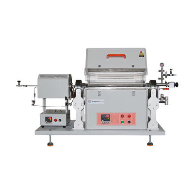 1100C Quartz Tube Furnace With Solid Precursor Sublimator For CVD 2D Layers Of TMDs