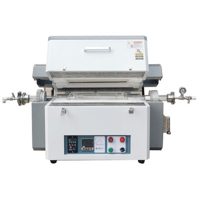 1200℃ Laboratory Rotary Tube Furnace With Gas Filter And Quartz Tube OD100mm