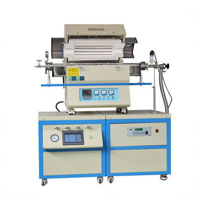 CVD Tube Furnace With 3 Channel Gas Float Meters Up To 10-4 Torr