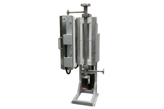 1200C Vertical Dual Zones Tube Furnace With OD60mm Metal Tube